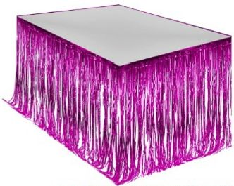 Faldon Plata Rosa Metalico C/1