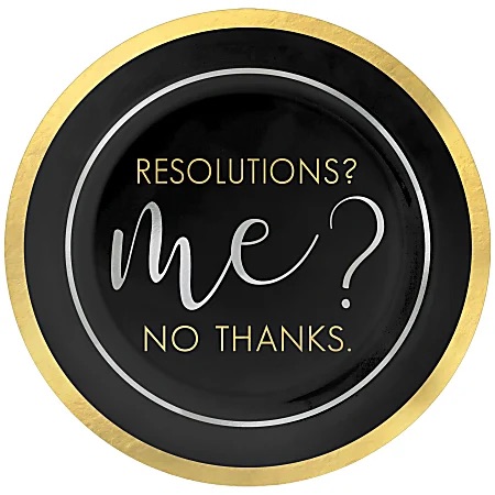 Plato 7" Resolutions No Thanks C/20