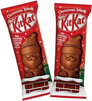 Kit Kat Chocolate Santa C/12