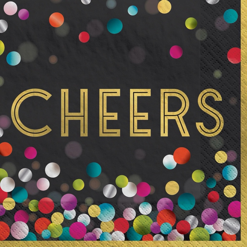 Servilleta CH Cheers Confetti C/40