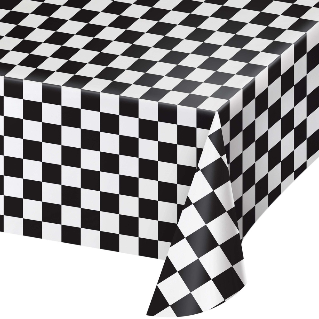 Mantel Black & White Checks C/1