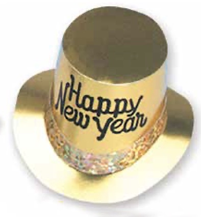 Sombrero Copa HNY Prismatic Band C/1