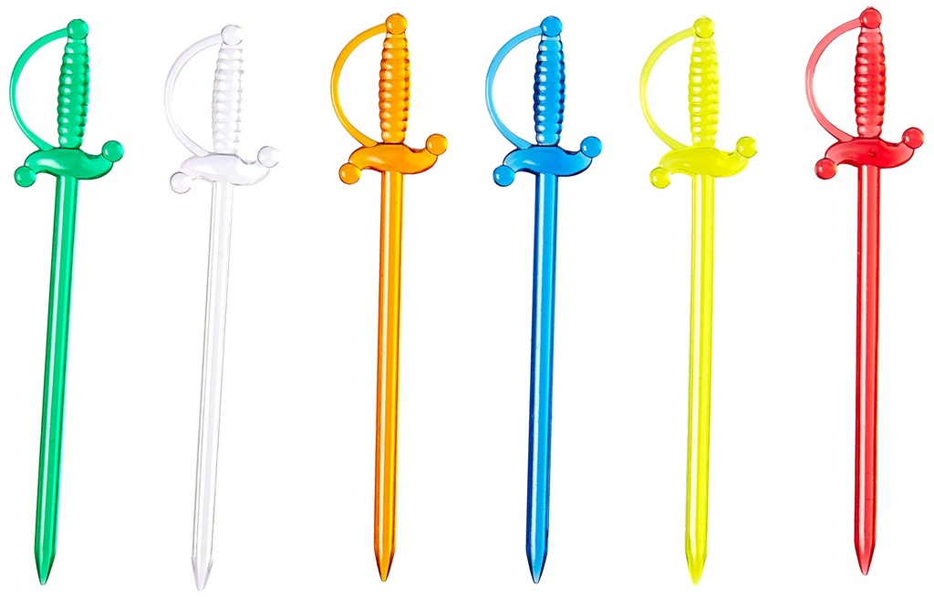 Palillos Espada Plastico C/50