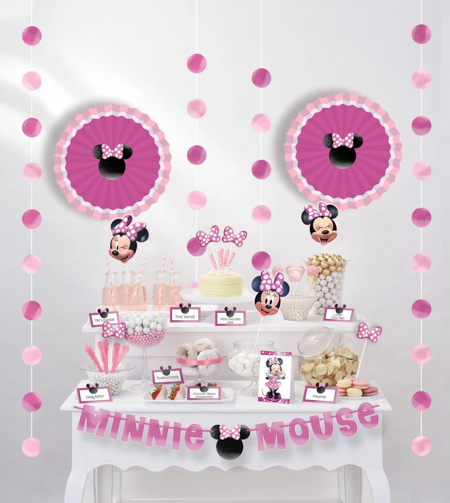 Buffet Table Decorating Minnie Mouse C/23