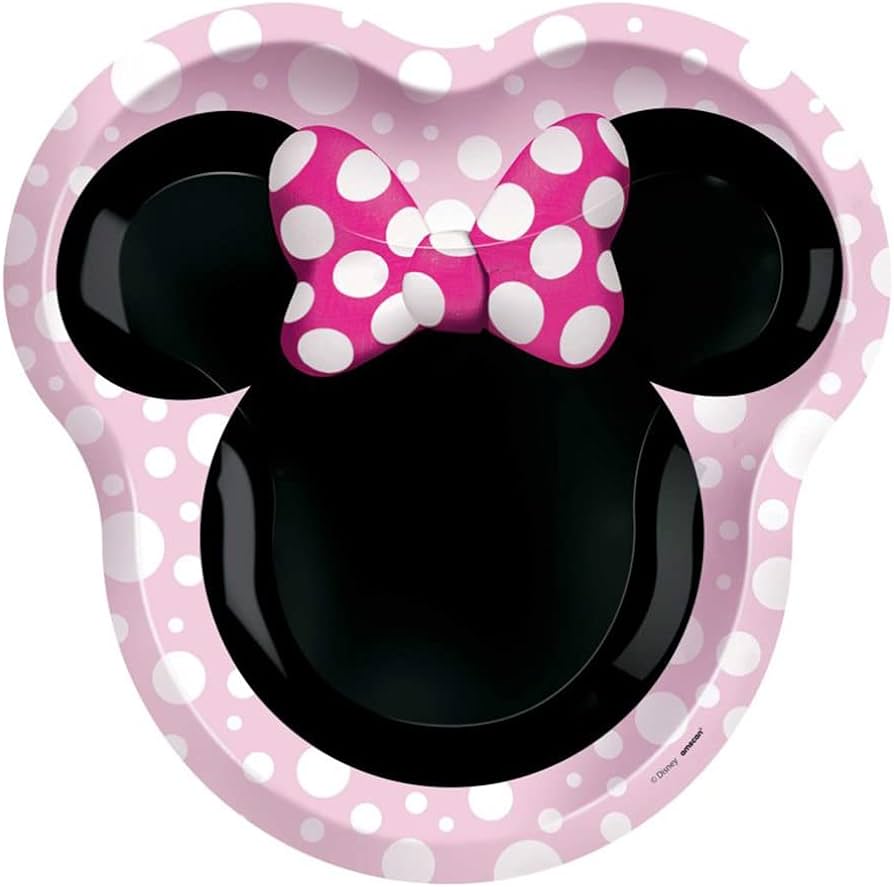 Plato 10" Figura Minnie Mouse C/8