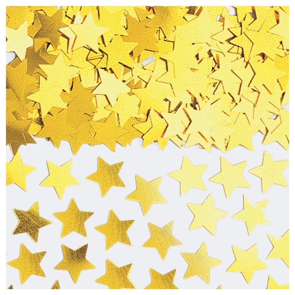 Confetti Estrellas Doradas C/7g