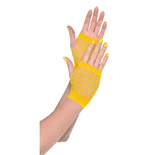Guante Amarillo Red Cortos C/1