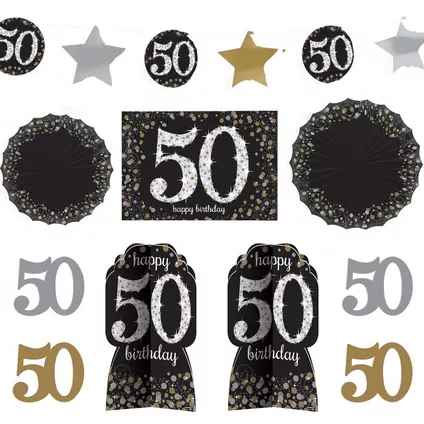 Room Decorating Kit 50th Birthday C/1