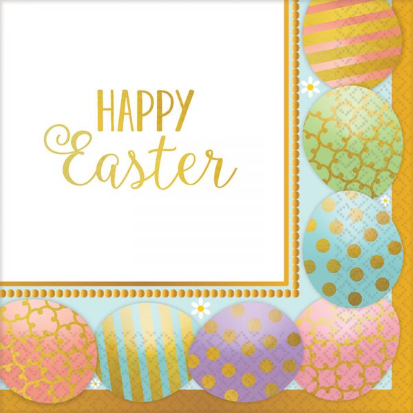 Servilleta G Golden Easter C/16