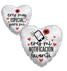 Globo 36" Corazon Eres mi Notificacion C/1