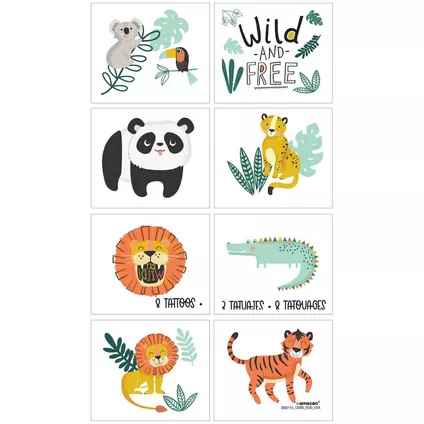 Sticker Tattoos Wild And Freed C/8