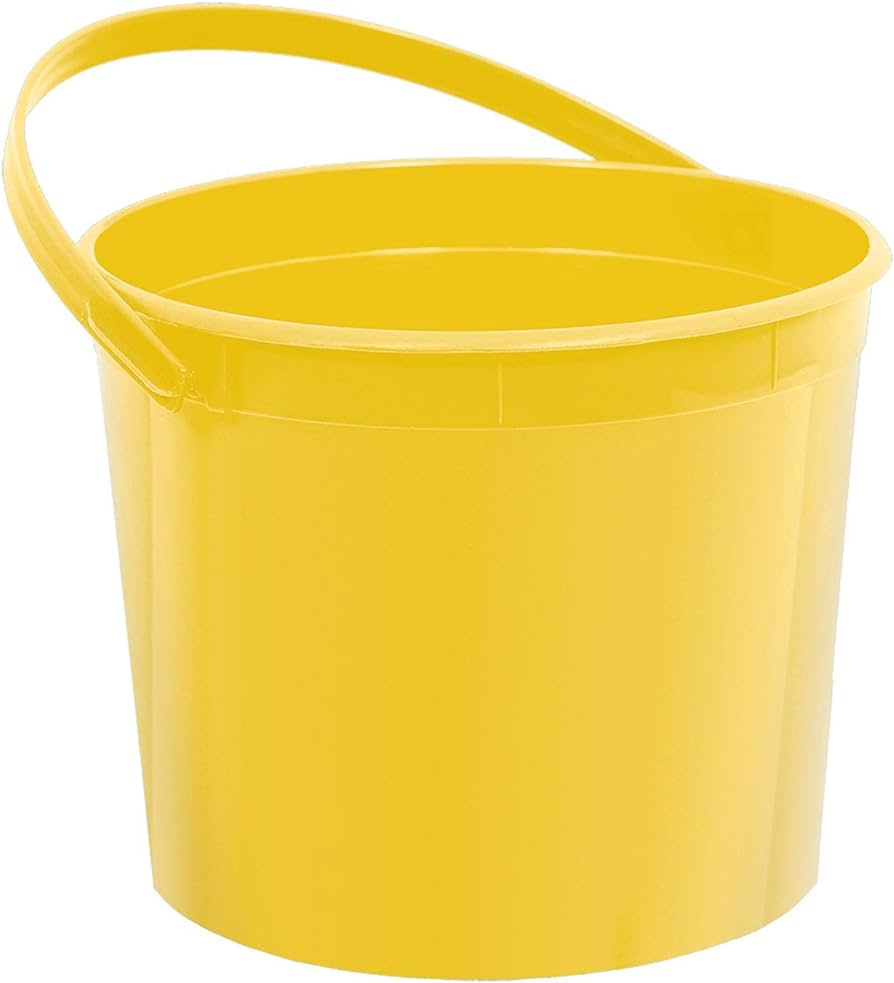 Cubeta Amarillo C/1