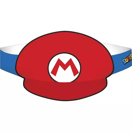 Sombreros Super Mario C/8