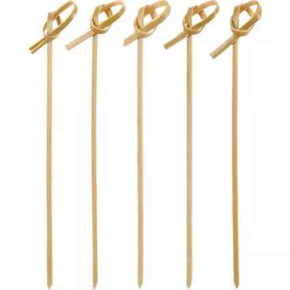 Tall Bamboo Knot Party Picks C/50