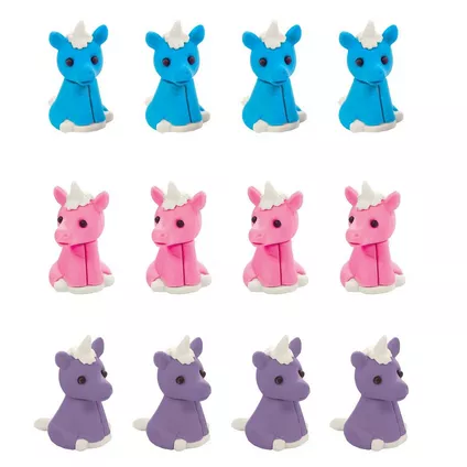 Goma De Borrar Unicornio C/12
