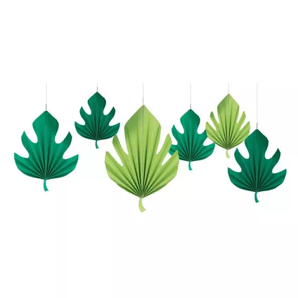 Decoracion De Abanico C/6