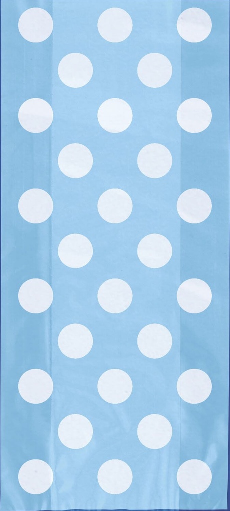 Bolsa Celofan Azul Pastel Polka C/20 (copia)