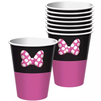 Vaso 9oz Minnie Mouse C/8