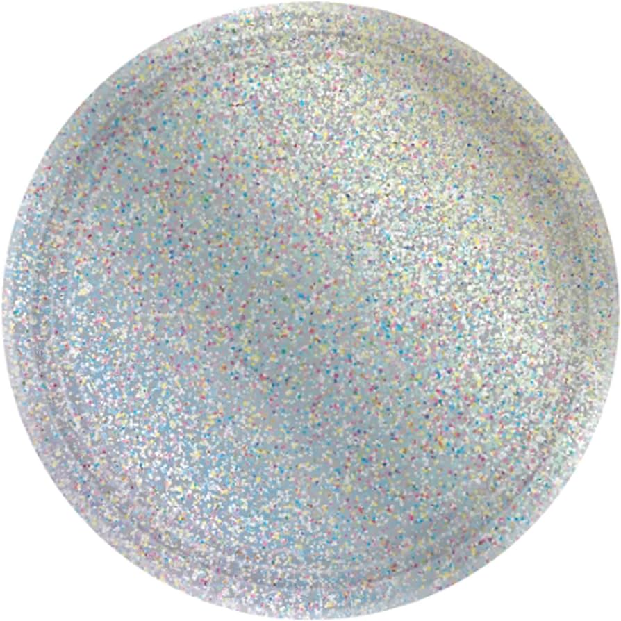 Plato 9" Prismatic Silver C/8