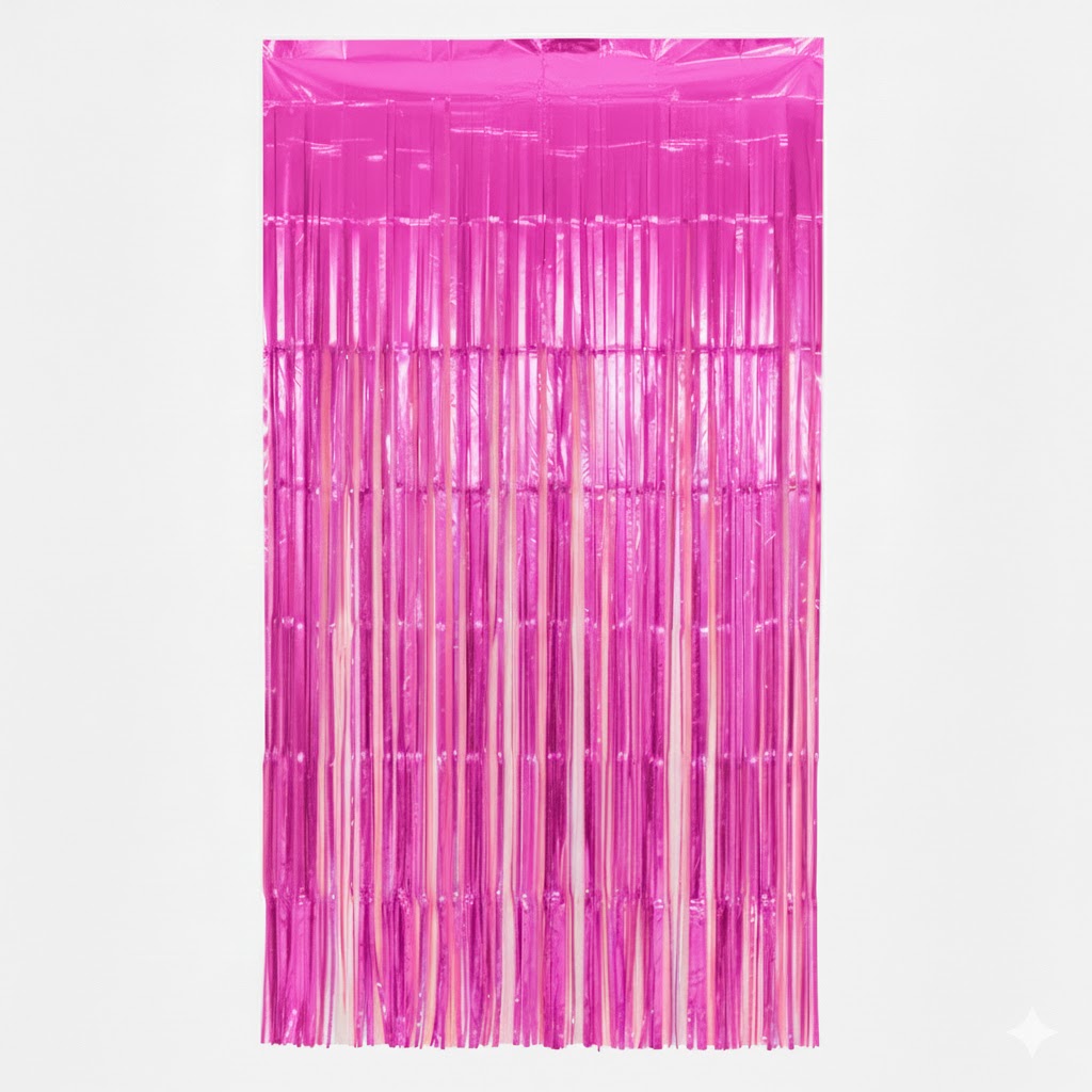 Cortina Neon Rosa C/1