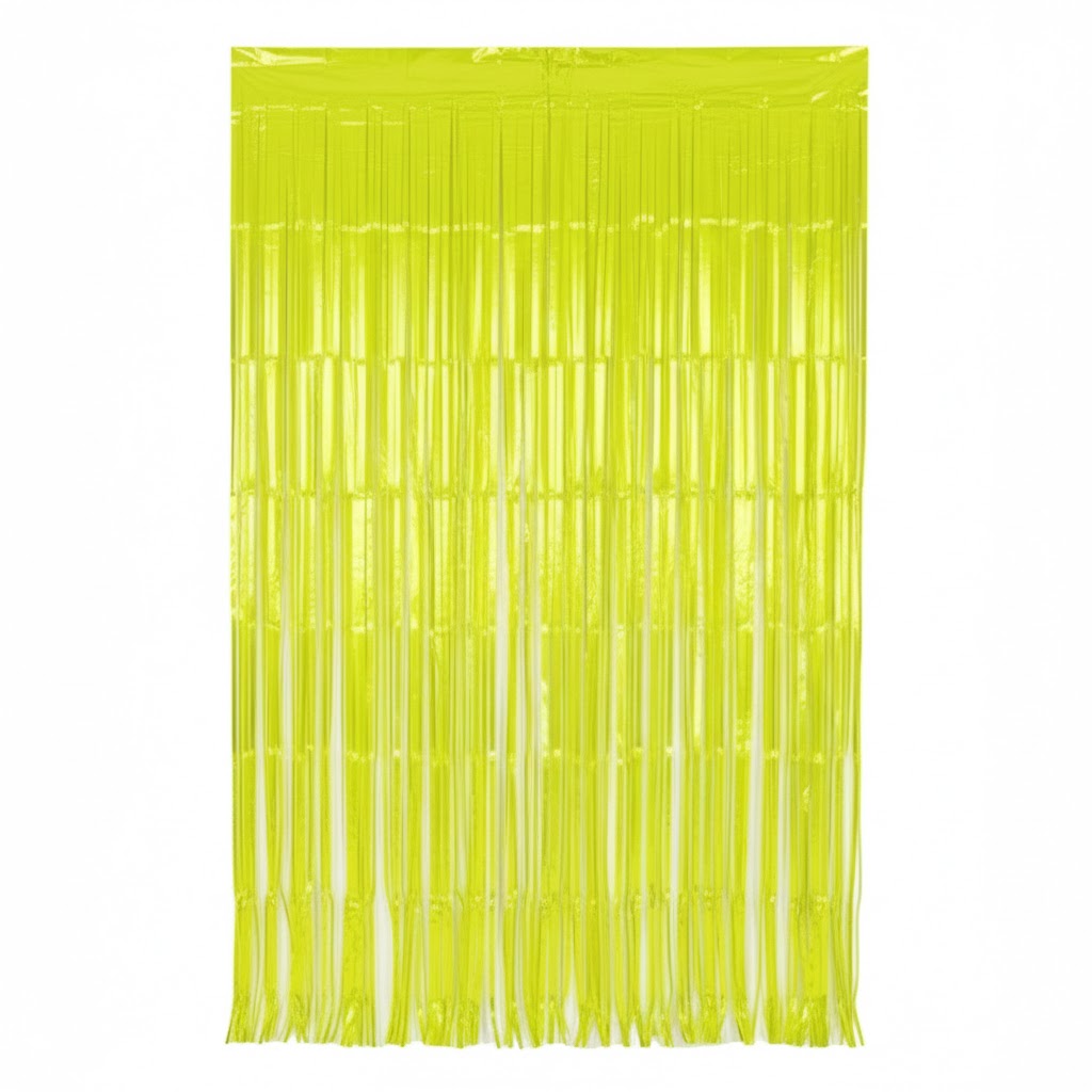 Cortina Neon Amarillo C/1