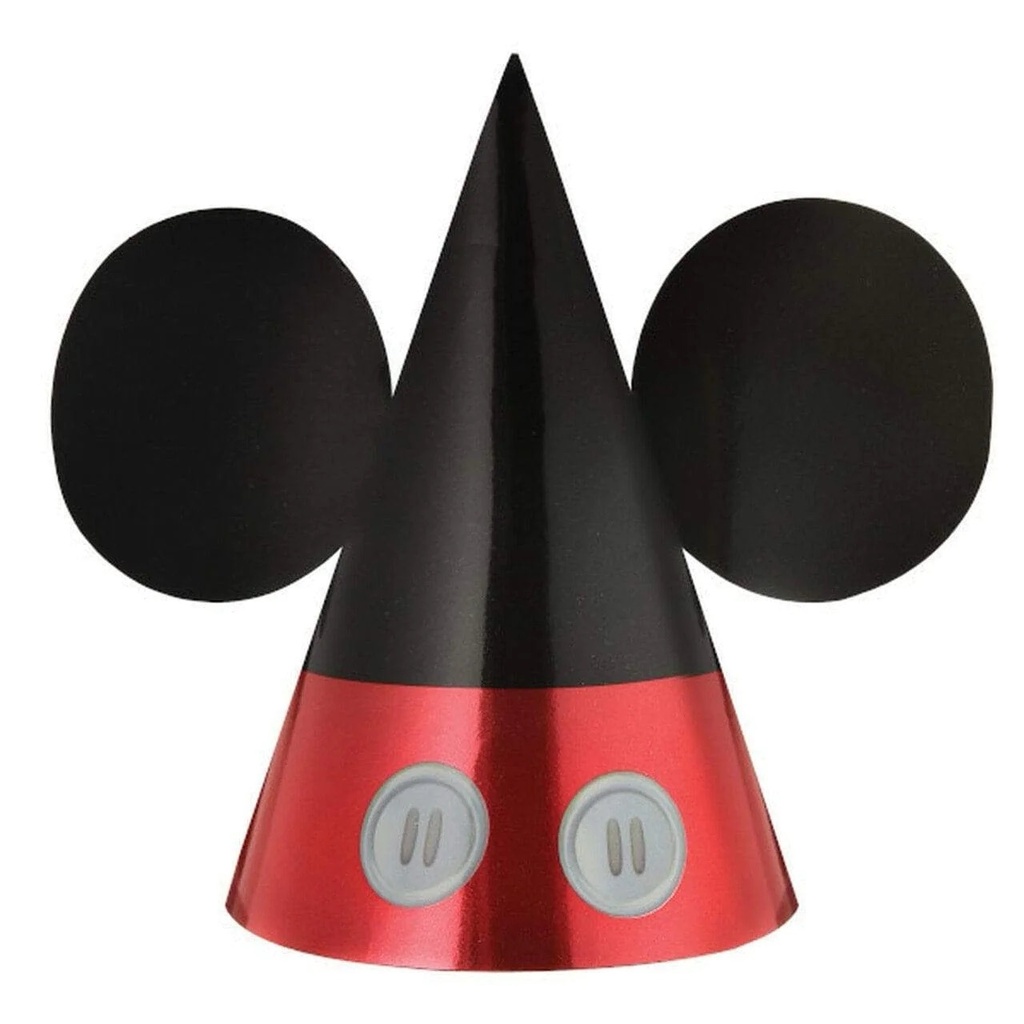 Deluxe Cone Hats Mickey Mouse C/8