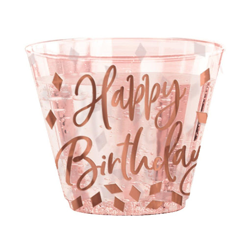 Vaso De Plastico Blush C/30