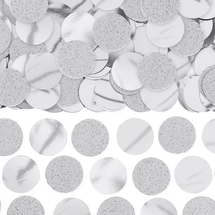 Confetti Bolitas Plateadas C/2.25oz