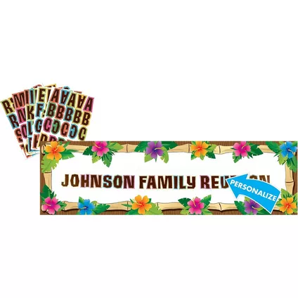 Banner Kit Personalizable Hawaiano C/1