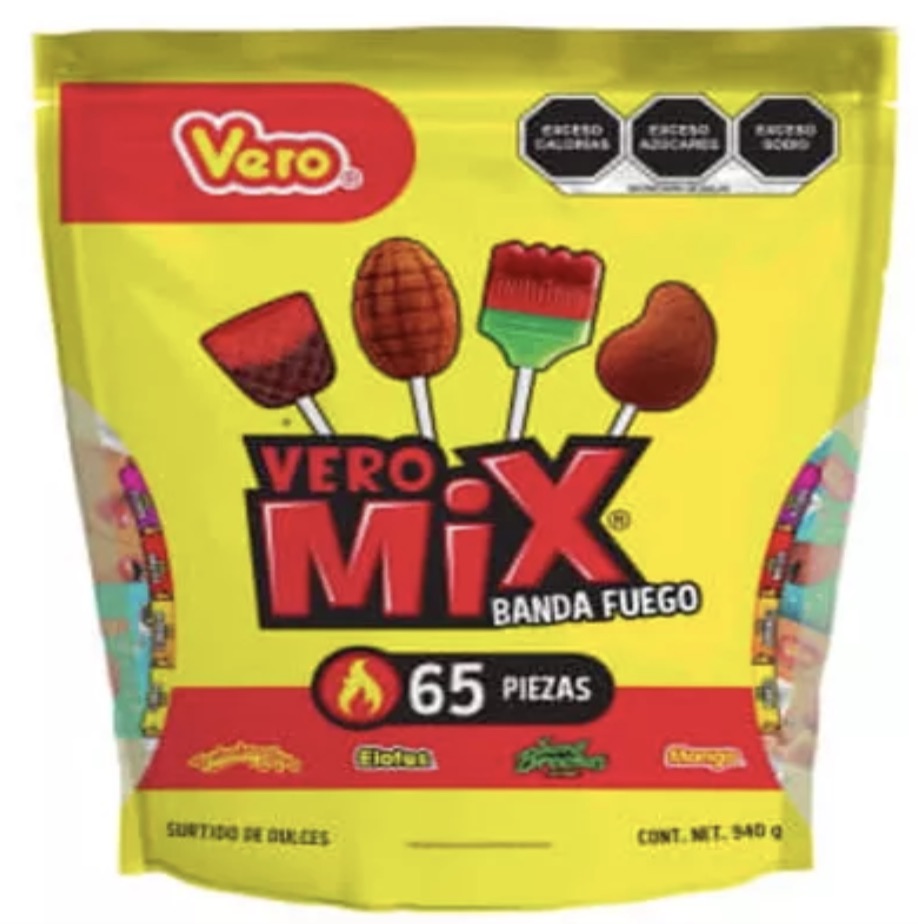 Paleta Vero Mix Fuego C/65