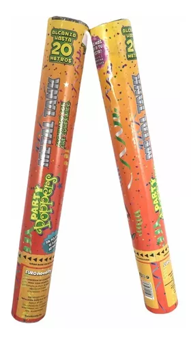 Party Poppers Colores 40cm C/1