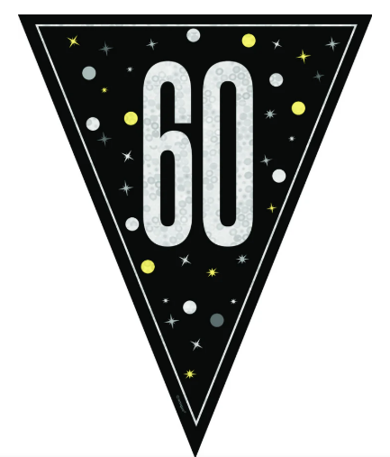 Banner Happy Birthday 60 C/1