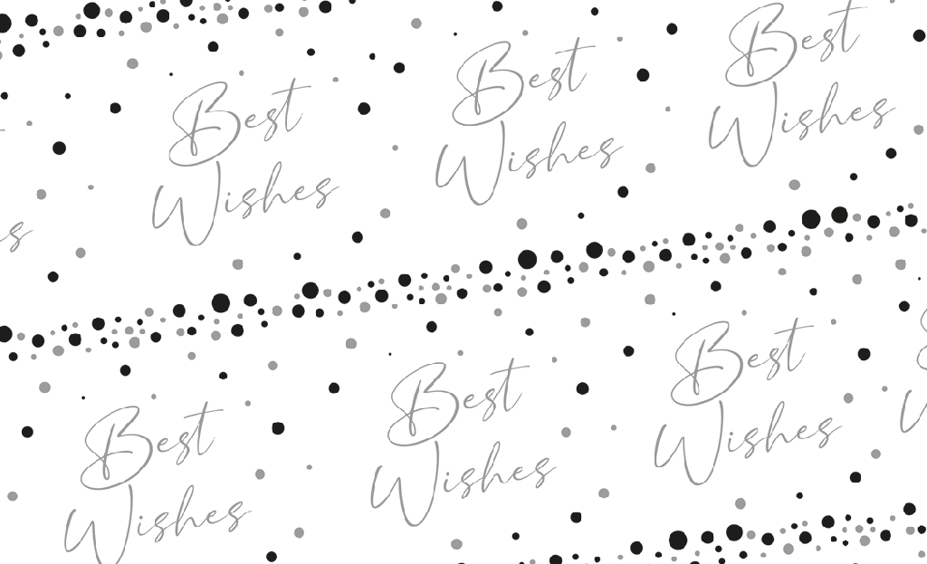 Papel Envoltura Best Wishes C/1