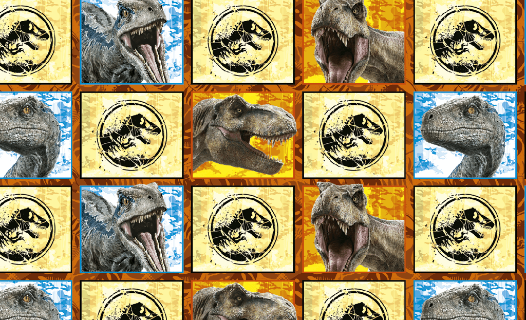 Papel Envoltura Jurassic World C/1