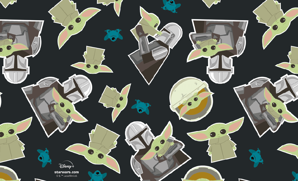 Papel Envoltura Baby Yoda / Mandalorian C/1