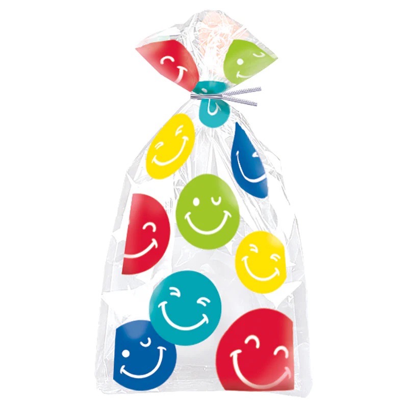 Bolsa Celofan Colorfull Smiles C/20
