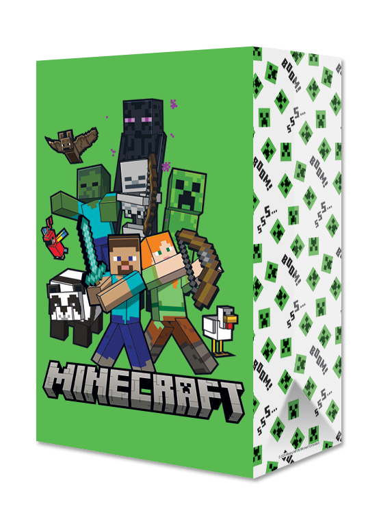 Bolsa Dulcera Bond Minecraft C/10