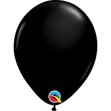 Globo 5" Negro C/1