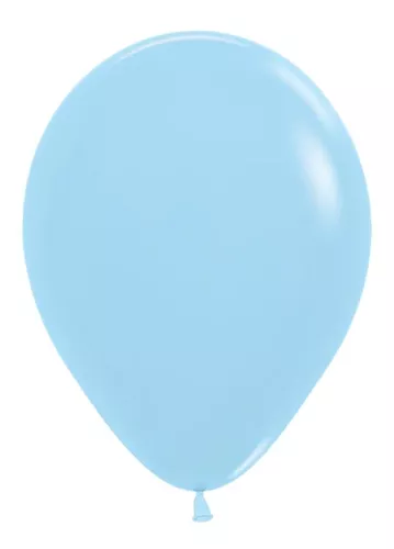Globo 5" Azul Claro C/1