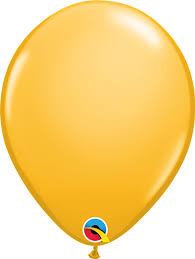 Globo 12" Amarillo Primavera C/1