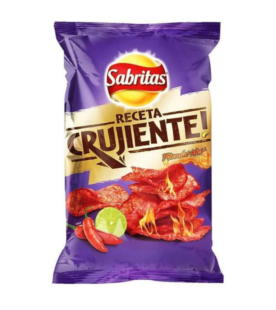 Papas Crujiente Flamin Hot C/54g