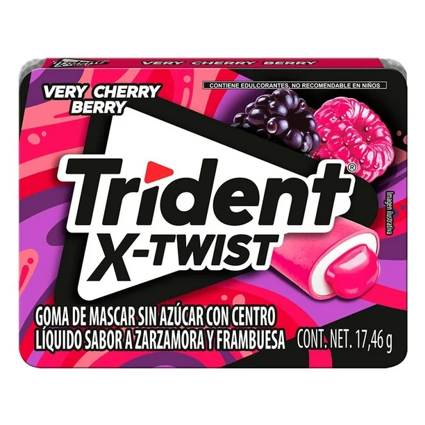 Trident X Twist Zarzamora/Frambuesa C/17.46G