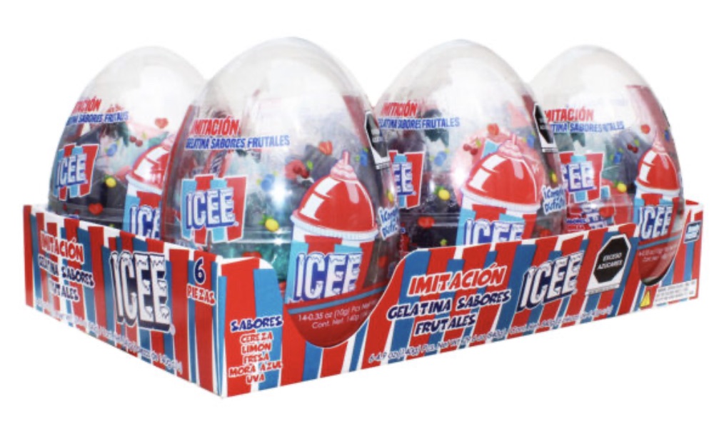 Huevo Icee Gelatinas C/6