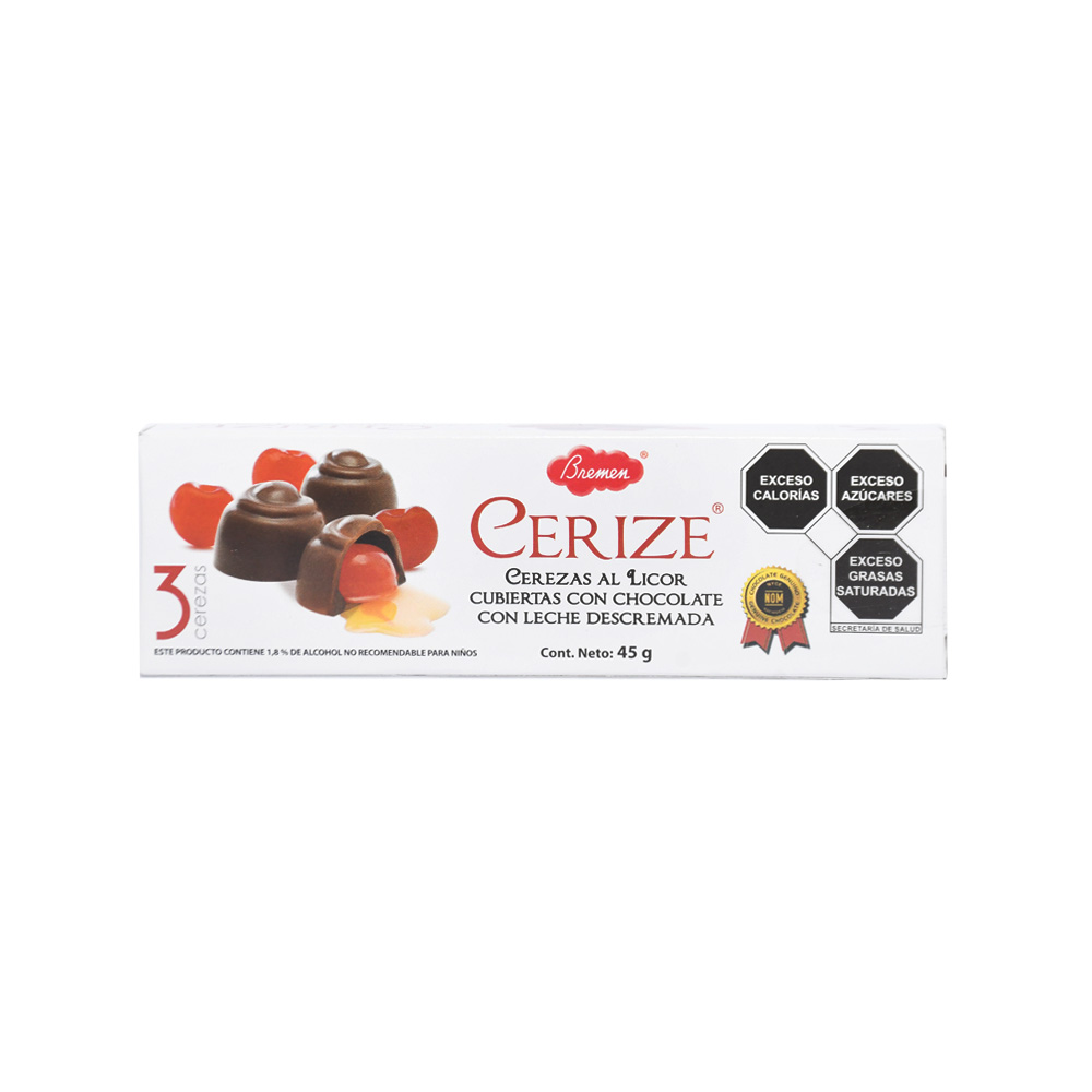 Bremen Cerezas Al Licor C/45g