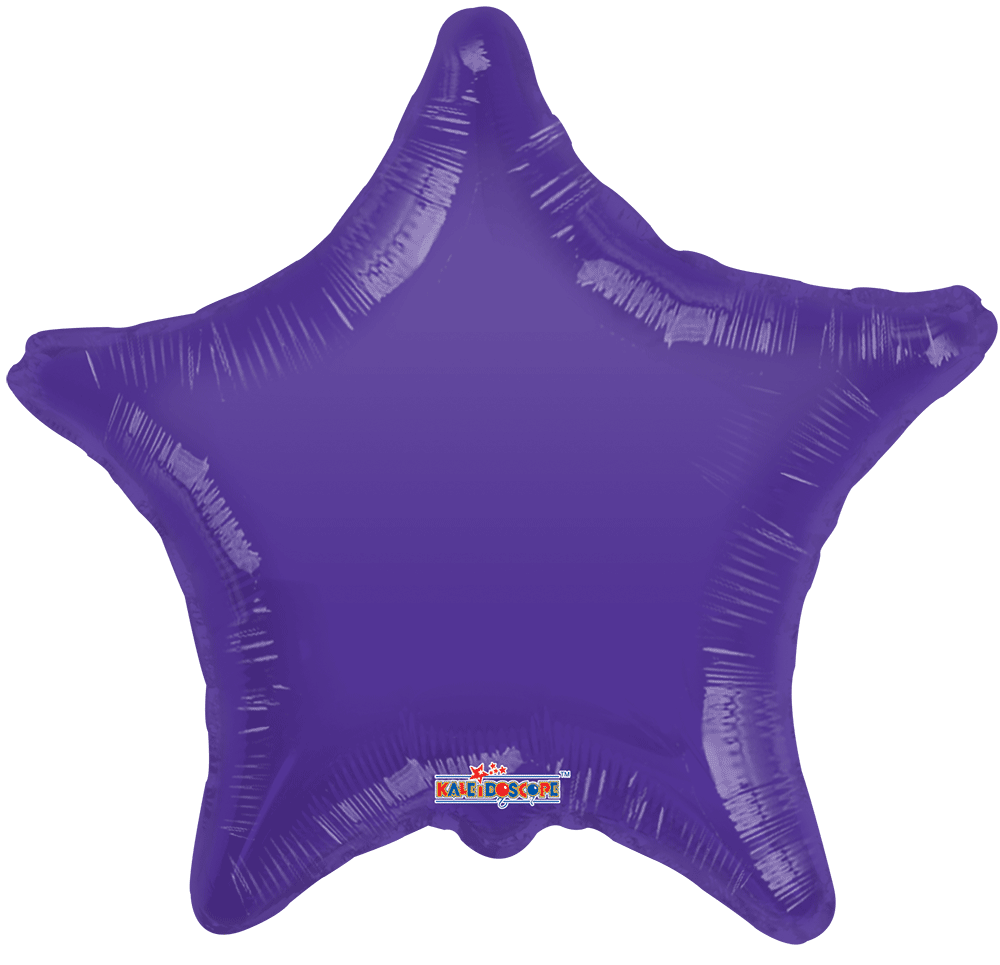 Globo 22" Estrella Morado C/1