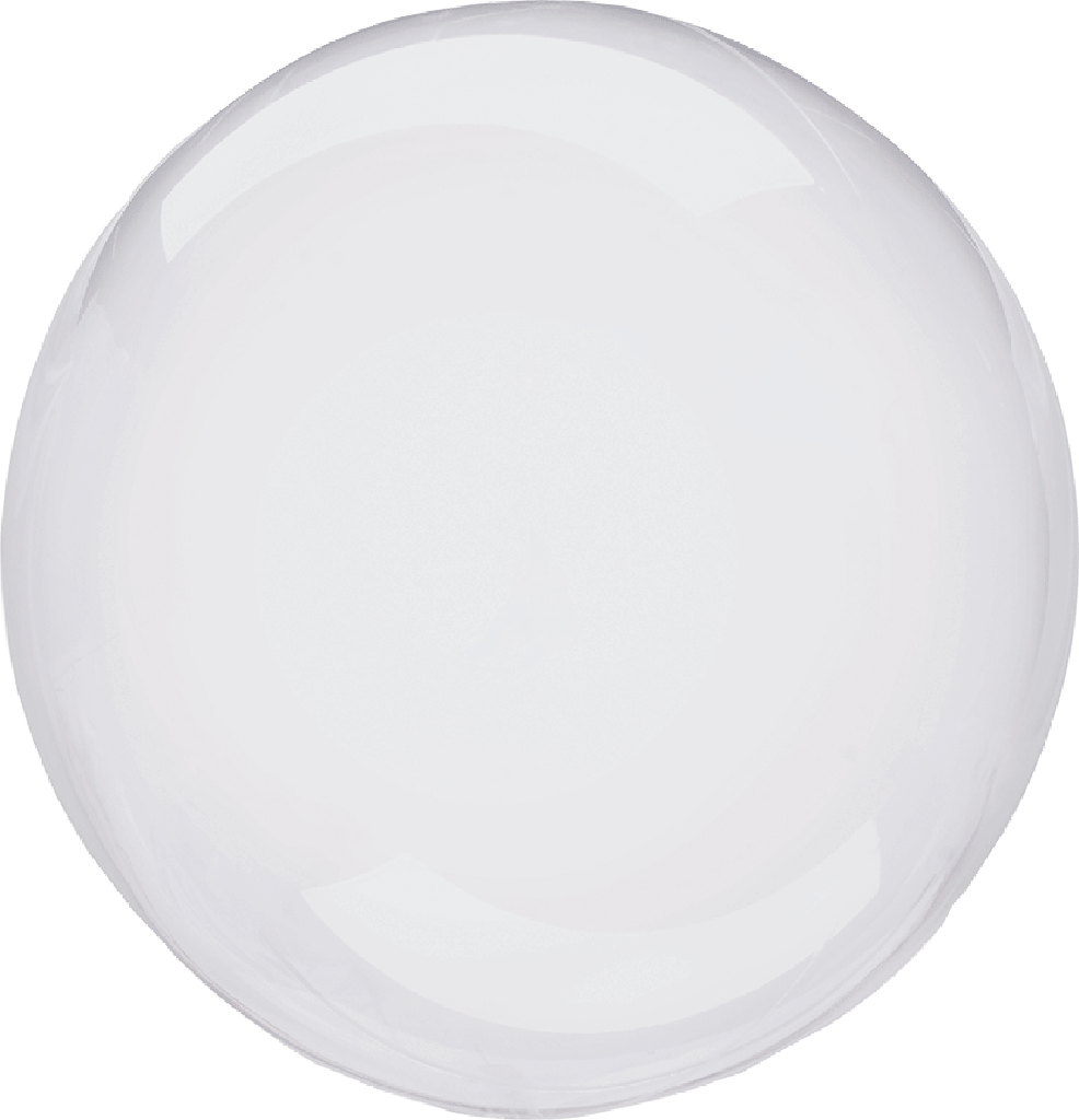 Burbuja 24" Crystal Clear Transparente C/1