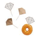 Food Picks Dimonds Bride To Be C/12