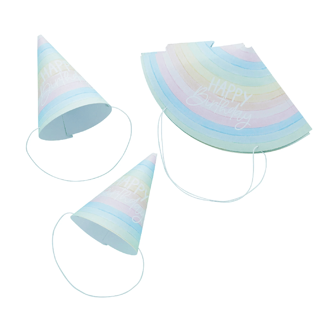 PartyHats Eco Rainbow C/1