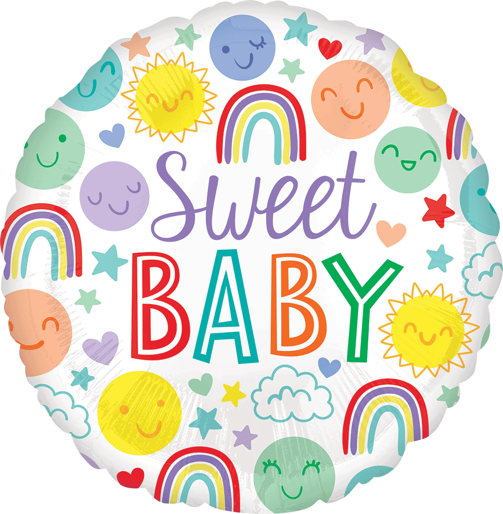 Globo 18" Sweet Baby Icons C/1