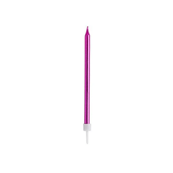 Skinny Candles Magenta C/12